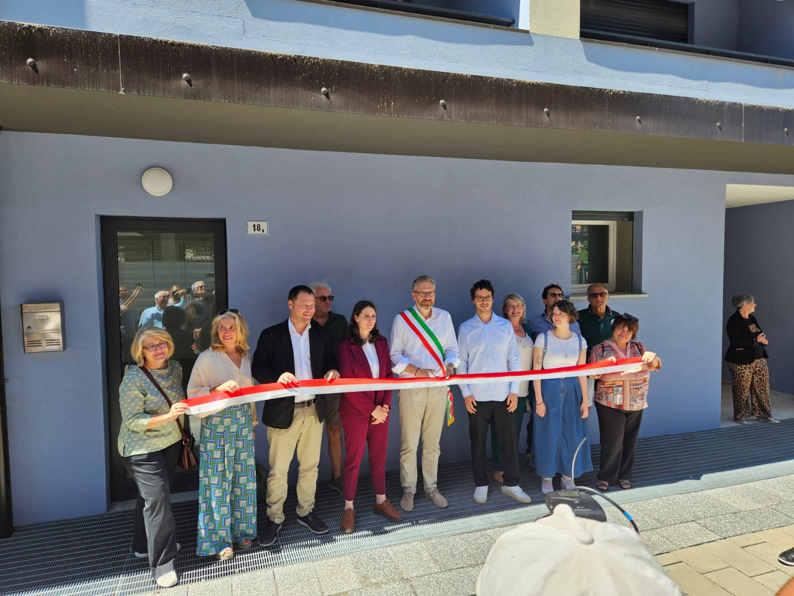 Inaugurato Lotto G1: consegnate le chiavi ai 33 assegnatari